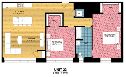 floor plan of the upper level of a house